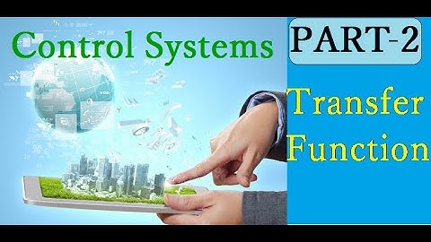 PART 2 of Control Systems/Transfer Function of Electrical Systems/TANGEDCO/TRB/GATE/ESE