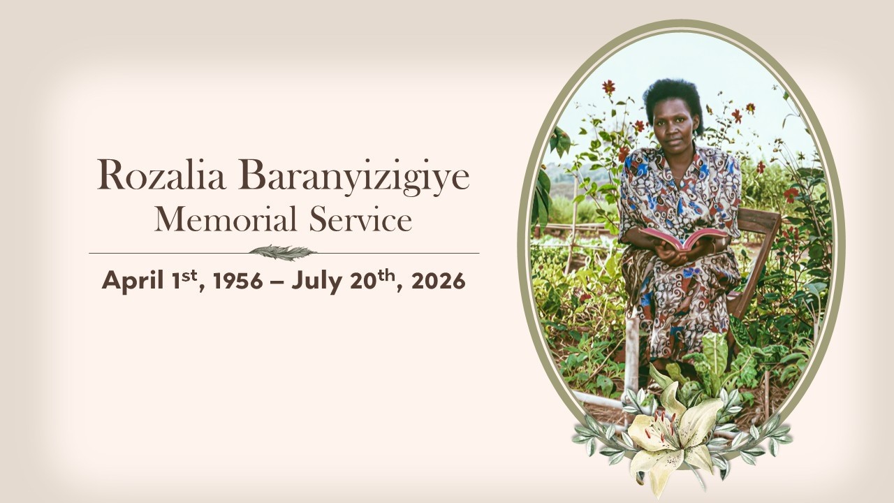 Rozalia Baranyizigiye's Memorial Service, September 2, 2026