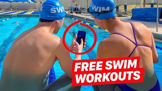 How to Get FREE Workouts on World Swim Day!