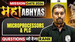Famous Microprocessors & PLC | Most Asked Questions | IN | GATE 2026 Maha Abhyas Net Worth