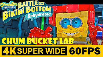 CHUM BUCKET LAB, SpongeBob SquarePants: Battle for Bikini Bottom - Rehydrated, Stappenplan, Gameplay