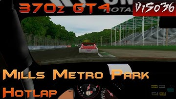 rFactor 2 Hotlap | 370z GT4 @ Mills Metro Park Outer C (1:45.660)
