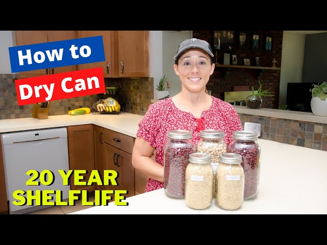 Packaging Dry Foods in Glass Jars for Long Term Food Storage - The  Provident Prepper