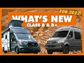 Class B and B+ Camper Vans New and Exciting for 2022!