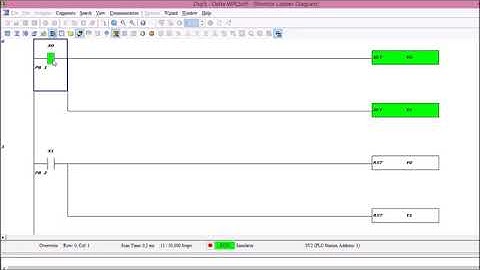 SET RESET COMMAND DELTA PLC