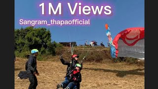 Paragliding Easy Takoff From Sarangkot Pokhara How to Fly