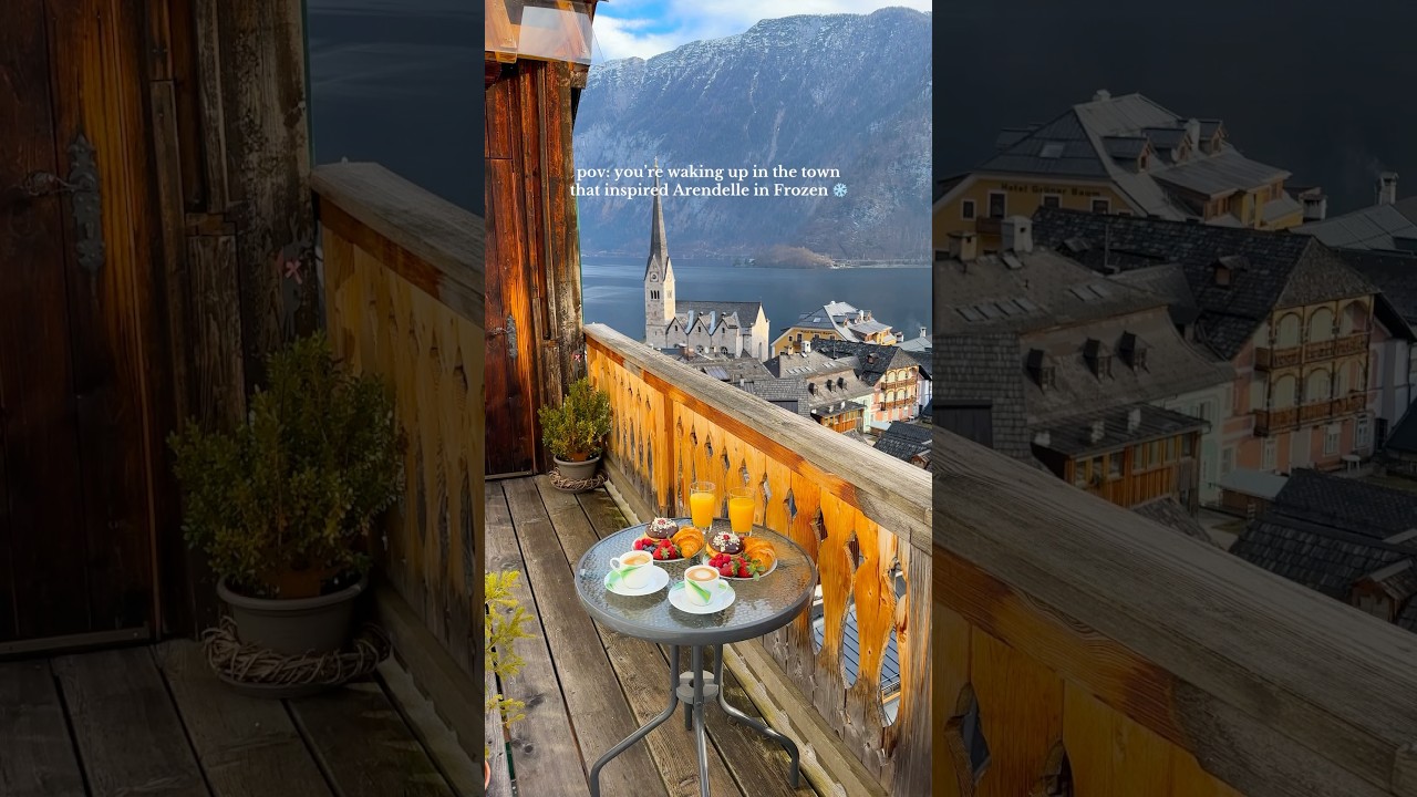 Mornings like this in Hallstatt, Austria 🥰