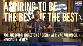 Adriano Mudri ［ Director of Design at Rimac Automobili］SPECIAL INTERVIEW / BINGO MEDIA