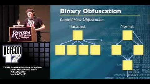DEFCON 17: Binary Obfuscation from the Top-Down: Obfuscating Executables Without Writing Assembly