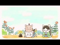 アニメ『ねこねこ日本史』ノンクレジットED映像　むぎ(猫)「ねっこほって」