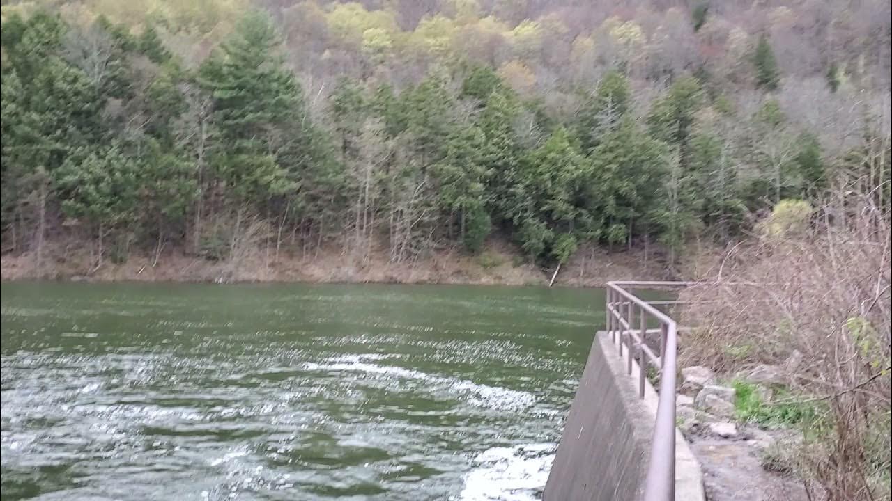 Quaker Lake Spillway to Allegheny River Allegany State Park YouTube
