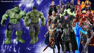 Hulk 2008 & Hulk 2003 VS 3 Rounds Of Marvel And DC