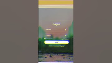 Beautiful Login Page HTML CSS👌😎😉#shorts #loginpage #login  #html #css #coding