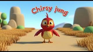 Chirpy Bird Song 🐦🎵 | Fun Kids Song | Nursery Rhyme for Children