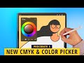 PROCREATE 5 HANDS-ON: New CMYK Support And Floating Color Picker!