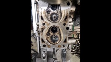 engine head resurfacing #lathemachine #tool #automobile #machinary #machineshop