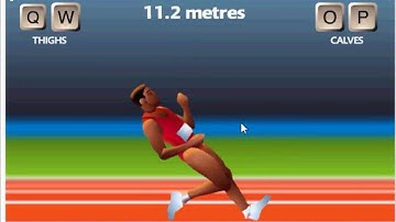 how to get a high score on qwop athletics