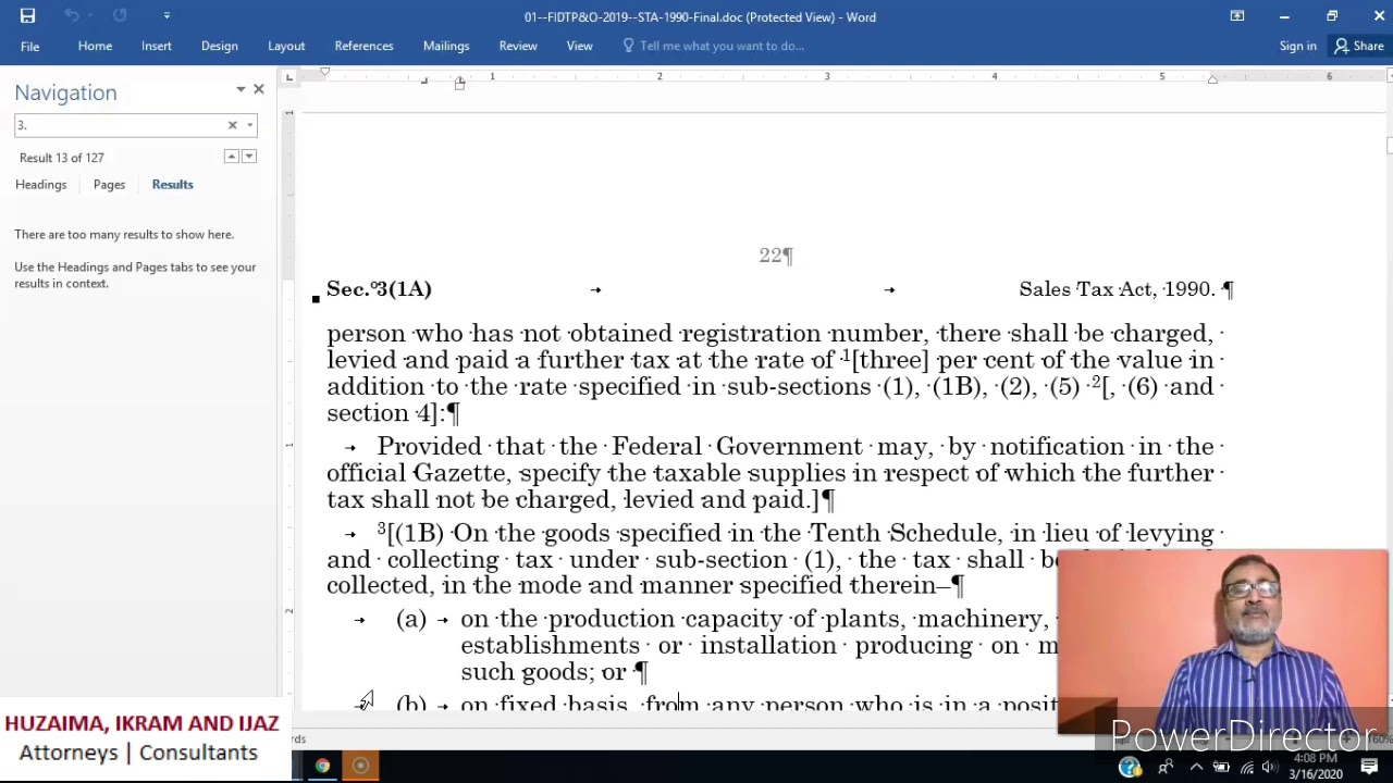 Sales Tax Act 1990 Part 2 HUZAIMA IKRAM IJAZ YouTube sales-tax-act-1990-part-2-huzaima-ikram-ijaz-youtube