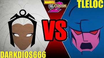 MvC2 Mvci Umvc3 DARKDIOS666 vs TLELOC (NULLDCBEAR) pt 1
