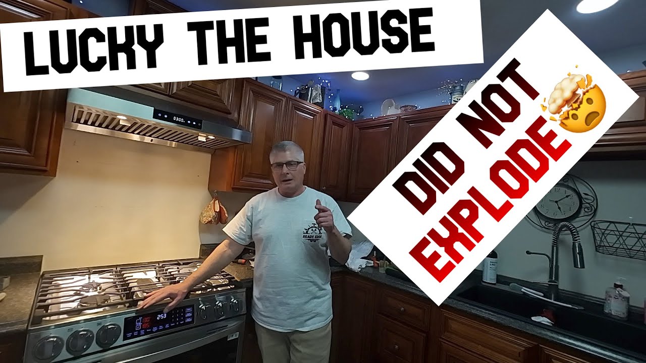 LG thinQ gas range install with propane conversion kit WOW what a struggle. 🥵