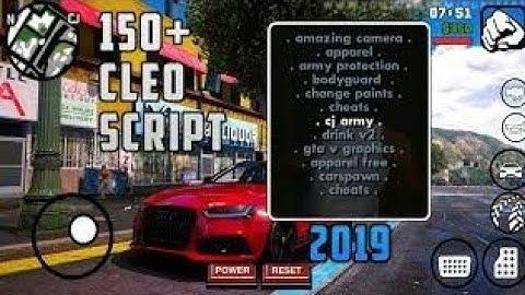 150+ New Cleo Script For Gta Sa Android|Advance Cleo Script For gta sa android|new cleo mod gta sa|