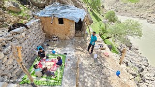 Nomadic life in the mountains| Sizdah Bedar in pristine nature and a visit to the old hut