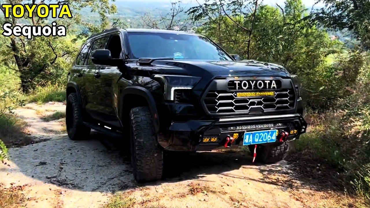Полноразмерный внедорожник Toyota: Sequoia 4x4 для бездорожья! #offroad #offroad #Toyota