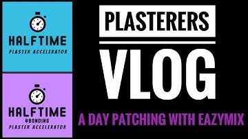 A day Patching using Eazymix.Plasterers Vlog, Bonding, drywall and skim Halftime