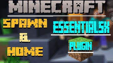 HOW TO SET SPAWN AND HOME USING ESSENTIALSX | FREE HOSTED MINECRAFT SERVER