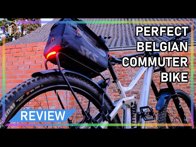 MTB to Commuter. SKS Infinity Universal Full System Review - YouTube