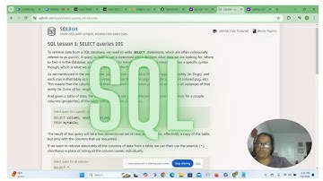 SQL Lesson 4: Filtering and sorting Query results