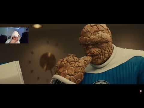REACTING to Fantastic Four: First Steps Official Teaser