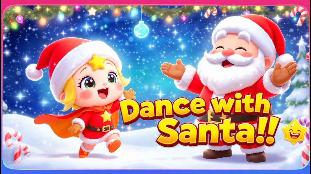 ️🎶 LITTLE STAR & SANTA DANCE IN THE SNOW: MAGICAL CHRISTMAS SONG FOR ...