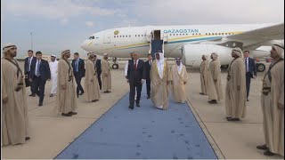 Глава государства прибыл с официальным визитом в ОАЭ