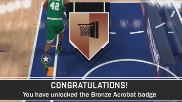 How To Get Acrobat, Relentless Finisher, & Tear Dropper- NBA 2K17 Badge Guide