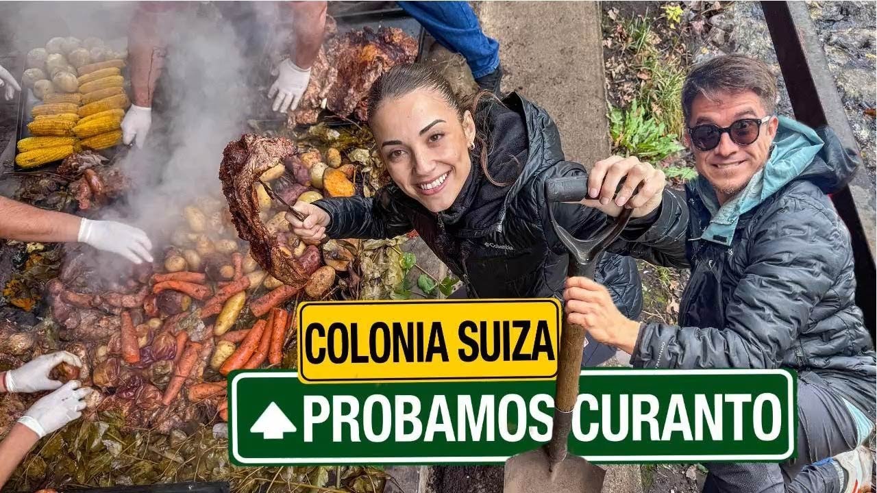 Probamos el CURANTO por primera vez! COLONIA SUIZA 🇨🇭