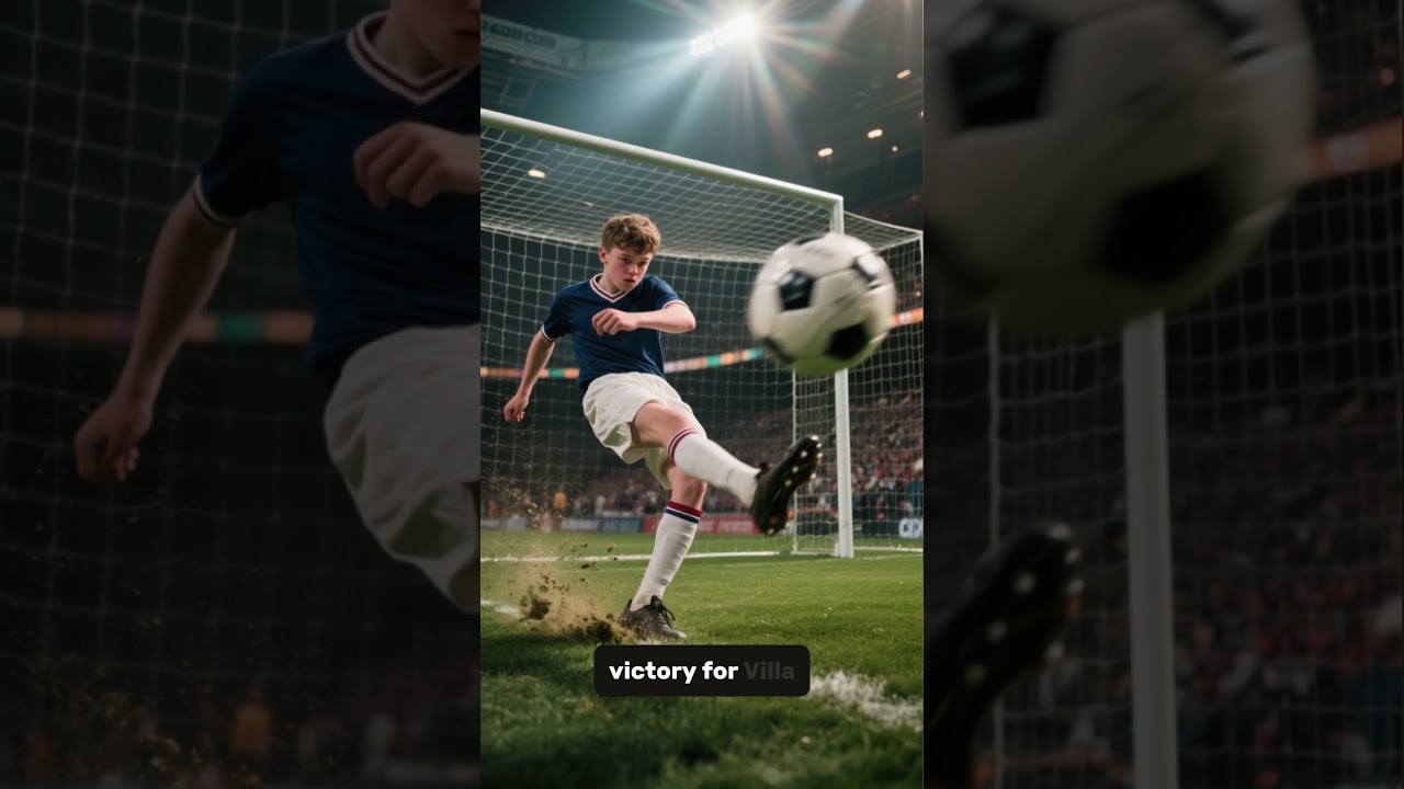 From Shy Teen to Aston Villa HERO in 90 Seconds 