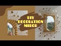 DIY DECORATION MIRROR PIECE / EASY