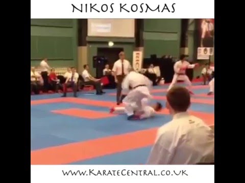 Great sweep from Nikos Kosmas