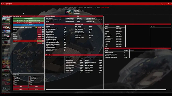 wrc generations UPDATED best wheel settings (fanatec DD1, csl DD)