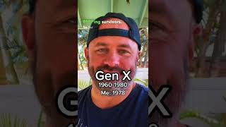 Generation X 🤙🏼 #genx #generationx #millennials