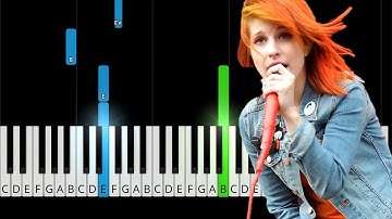 Paramore: The Only Exception - EASY Piano Tutorial