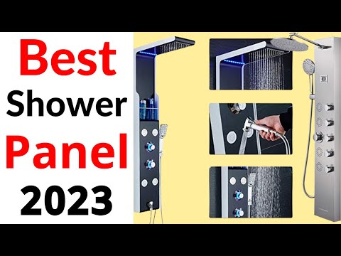 Best Shower Panel Systems in 2023 | Top 10 Best Shower Panels for your bathroom