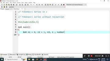 C Program to Display Fibonacci Sequence