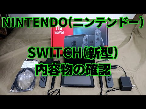 遅ればせながらの Nintendo ニンテンドー Switch スイッチ 内容物