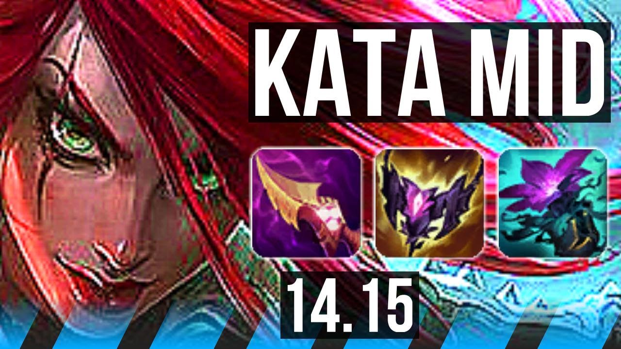 KATARINA vs LEBLANC (MID) | 9/1/9, 1400+ games | BR Grandmaster | 14.15