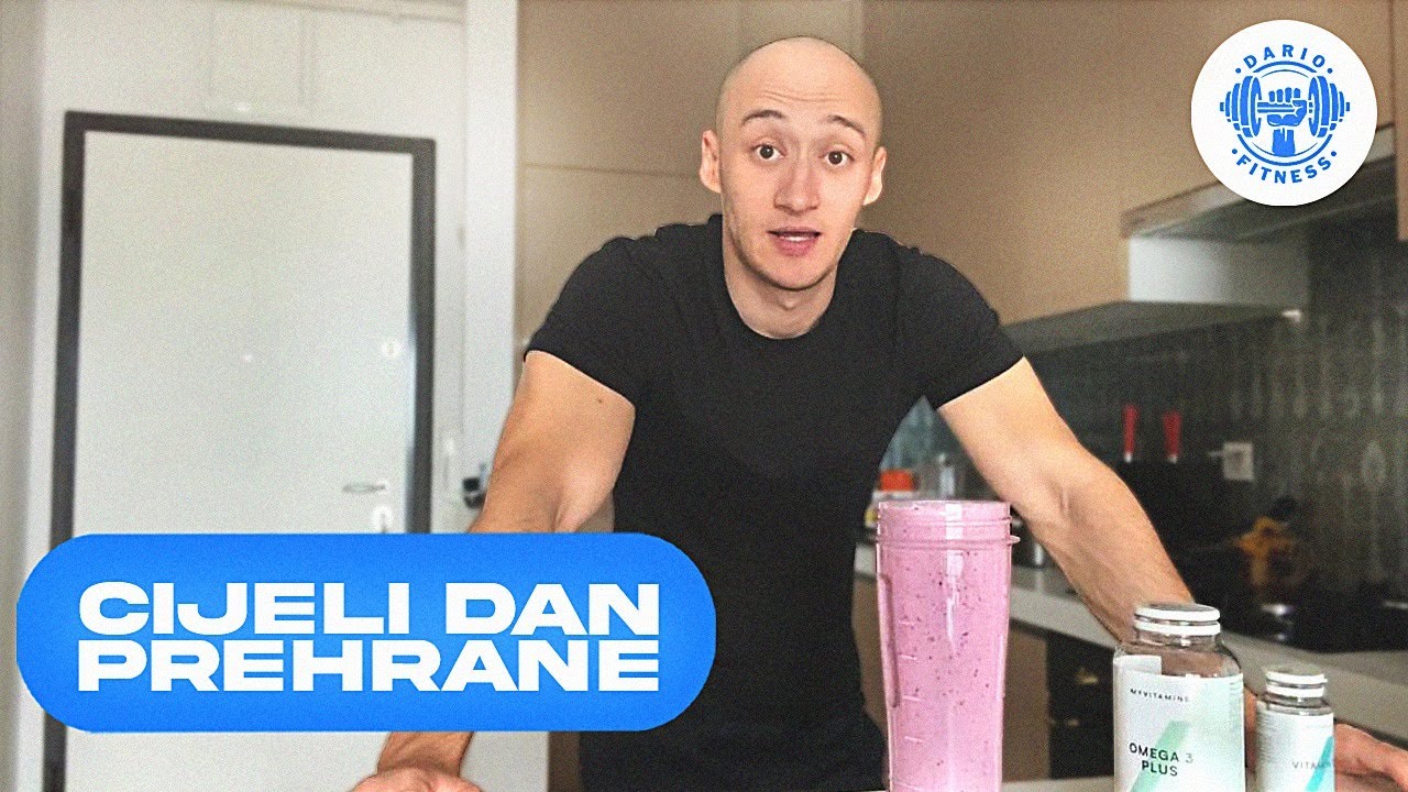 CIJELI DAN PREHRANE ZA DOBIVANJE MIŠIĆNE MASE