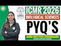 ICMR Biological Sciences PYQs | ICMR Previous Year Questions | Answer & Explanation | ICMR Exam Prep