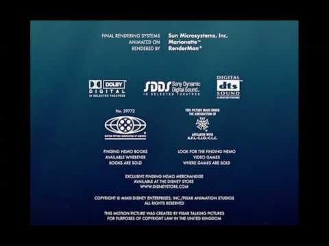 Finding Nemo credits surprise!