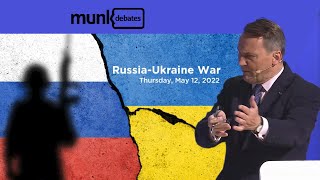 Radosław Sikorski: The Munk Debate - The Russia Ukraine War, Toronto, 12.05.2022